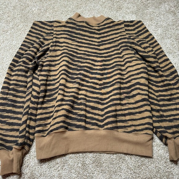 AGOLDE Folded Sleeve Sweatshirt in Serpentine - Picture 5 of 5